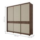 Roupeiro Texas Branco 3 Portas