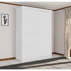 Roupeiro Trevor Solteiro Duas Portas Correr Branco