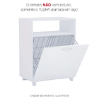 Roupeiro Tulha Aramado Para Armários  Planejados R45 Branco