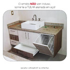 Roupeiro Tulha Aramado Para Armários Planejados R20 Branco