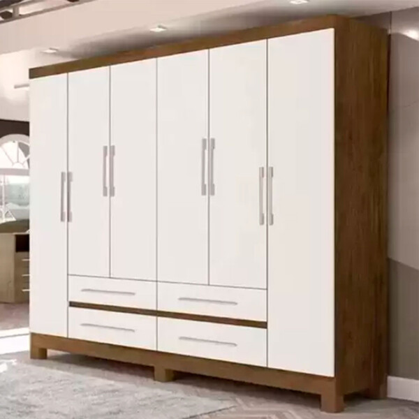 Roupeiro Veneza Em Mdp 6 Portas 4 Gavetas J E A Moveis
