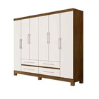 Roupeiro Veneza Em Mdp 6 Portas 4 Gavetas J E A Moveis