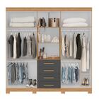 Roupeiro Venizélos Nature/titanium