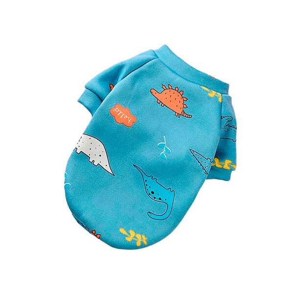 Roupinha De Cachorro Gato P Em Poliéster De Dinossauros - Cas