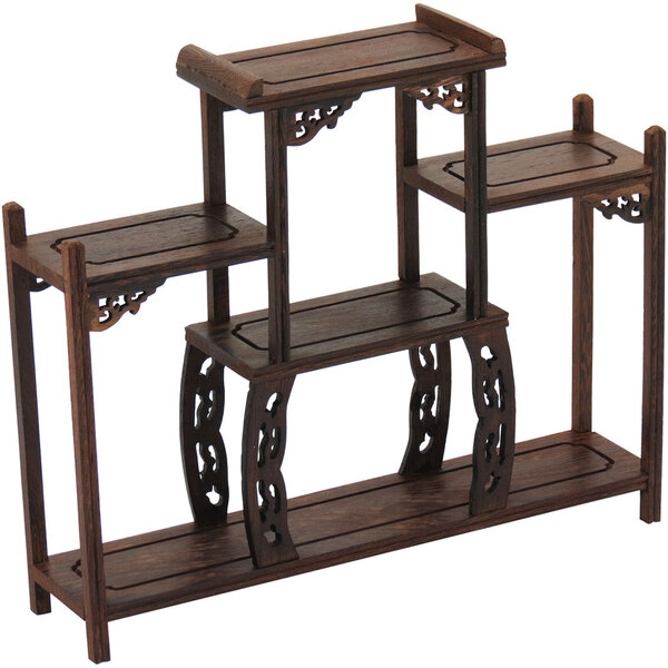 Rowena Mini Prateleira Expositor 29x34xmdf Marrom