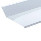 Rufo Alumínio Branco Largura 27cm Comprimento 200cm Cacupe