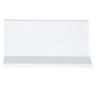 Rufo Alumínio Branco Largura 27cm Comprimento 200cm Cacupe