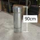 Rufo Calha Galvanizada 90cm X 9m Em Rolos Bobina Para Pingade