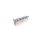 Rufo Capa 300cmx17cm Corte 28 Prateado Calha Forte