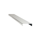 Rufo Capa 300cmx17cm Corte 28 Prateado Calha Forte