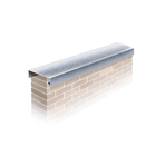 Rufo Capa 300cmx17cm Corte 28 Prateado Calha Forte