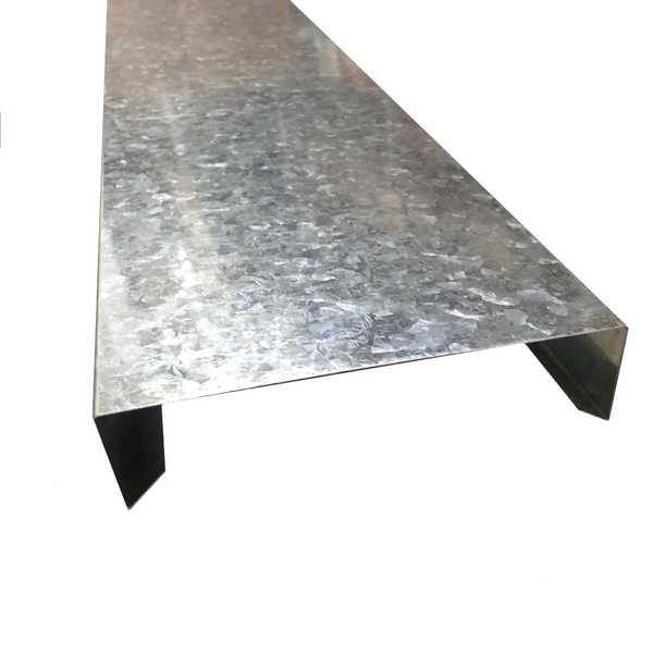 Rufo Capa De Muro 16cm Ou 17cm Galvanizado (peças 0,95m)