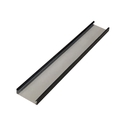 Rufo Capa De Muro 20cm Ou 21cm Preto (peças 0,95m)