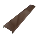 Rufo Capa De Muro 22cm Ou 23cm Marrom (peças 0,95m)