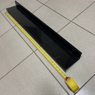 Rufo Divisa Preto Muro 11cm (peças 0,95m)