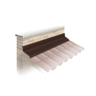 Rufo Externo 28x3m Marrom Calha Forte