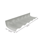 Rufo Externo 30cmx110cm Cinza Infibra