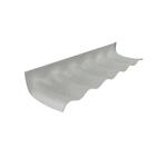 Rufo Externo 30cmx110cm Cinza Infibra