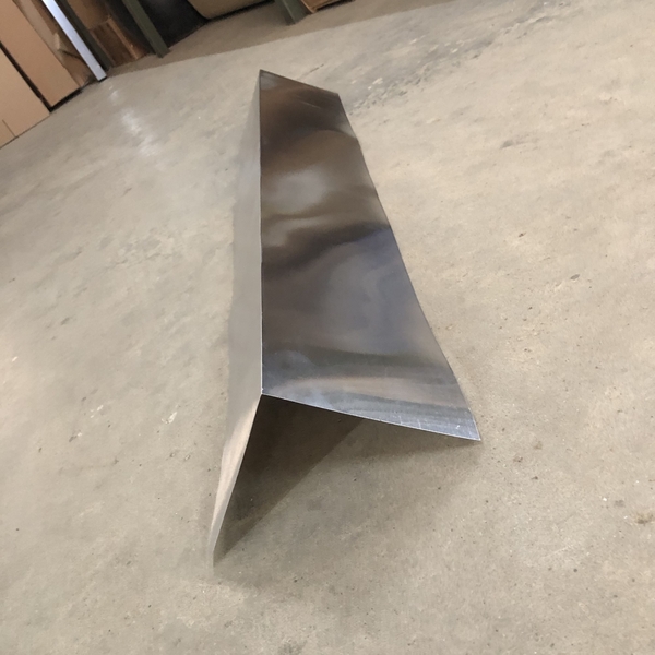 Rufo Lateral Aluminio Corte 30cm (peças C/ 0,95m Cada)