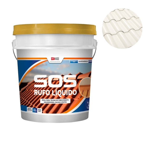 Rufo Líquido Anti Fungo Pronto Uso 900g Branco - Elastment