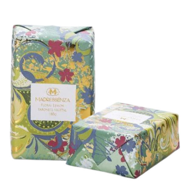 Sabonete Em Barra Floral Lemon 180g Madressenza