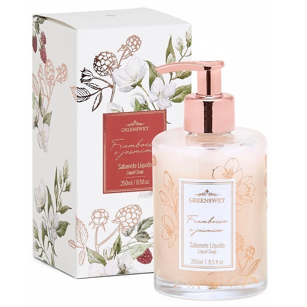 Sabonete Liquido 250ml Framboesa E Jasmim Greenswet