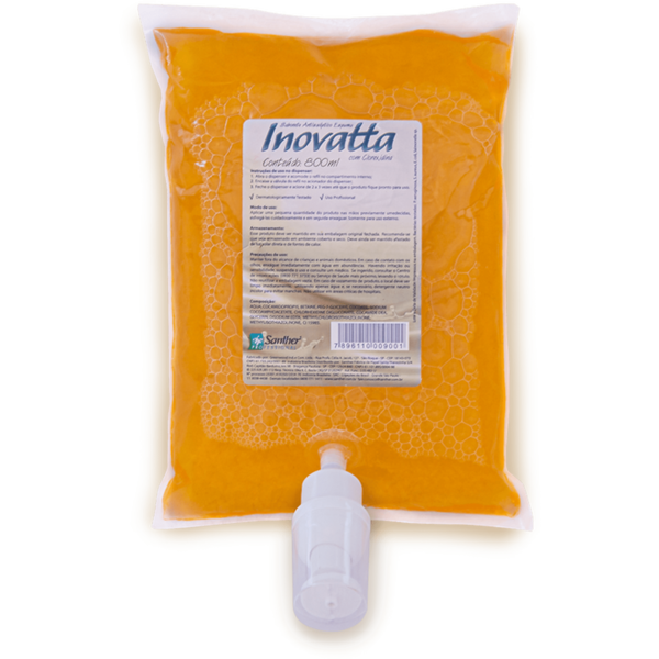 Sabonete Líquido Antisséptico Inovatta Foam Luna Sic08 800ml