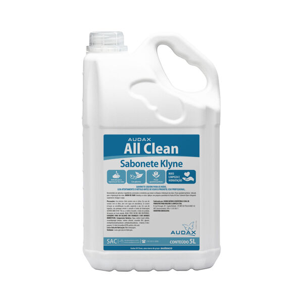Sabonete Líquido Talco Klyne All Clean 5 Litros Audax