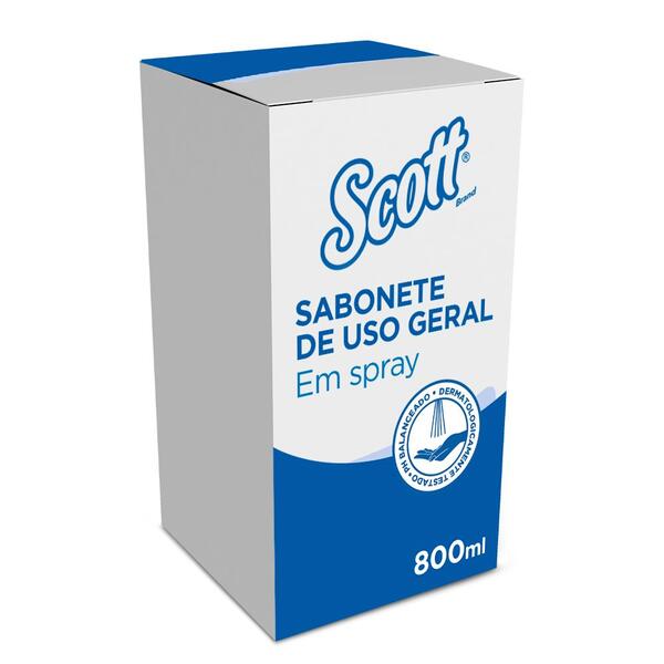 Sabonete Scott Spray Uso Geral 800ml Para Dispenser Com Acion