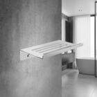 Saboneteira Aço Inox Escovado Grega