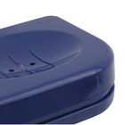 Saboneteira Azul em Plástico Petala Martiplast