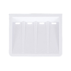 Saboneteira Bancada Plástico Branco Funky Sensea