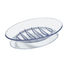 Saboneteira Bancada Plástico Oval  Arthi