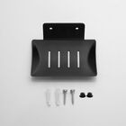 Saboneteira Banheiro Porta Sabonete Luxo Inox 304 Preta