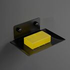 Saboneteira Banheiro Porta Sabonete Luxo Inox 304 Preta