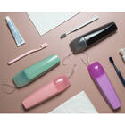 Saboneteira Bolsa Mala Viagem Estojo Porta Escovas Creme Dent