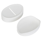 Saboneteira Branca em Plástico Full Coza