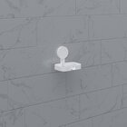 Saboneteira Com Adesivo Para Banheiros Branco