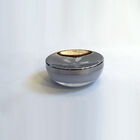 Saboneteira Com Tampa Cromada Ky743 Branco