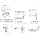 Saboneteira Com Ventosa Branca Future