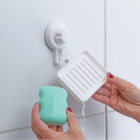 Saboneteira Com Ventosa Branca Future