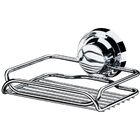 Saboneteira Com Ventosa Porta Sabonete Banheiro Luxo - Cromado