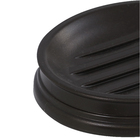 Saboneteira de Bancada Polipropileno Oval Bronze Kent Interdesign