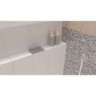 Saboneteira de Bancadapara Banheiro Cinza Tuile Acqua Trend Dicompe