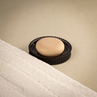 Saboneteira de Bancada para Banheiro Vidro Fumê Gatsby Sensea