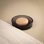 Saboneteira de Bancada para Banheiro Vidro Fumê Studio Sensea