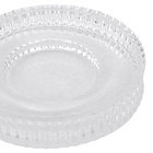 Saboneteira de Bancada para Banheiro Vidro Transparente Gatsby Sensea