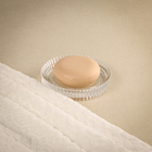 Saboneteira de Bancada para Banheiro Vidro Transparente Gatsby Sensea