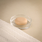 Saboneteira de Bancada para Banheiro Vidro Transparente Studio Sensea