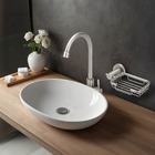 Saboneteira de Parede para Banheiro Aço Inox Escovado Prática Stoc